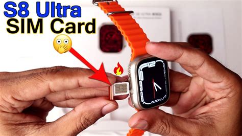 v8 smart watch sim card insert|How to Insert a SIM Card into a Smart .